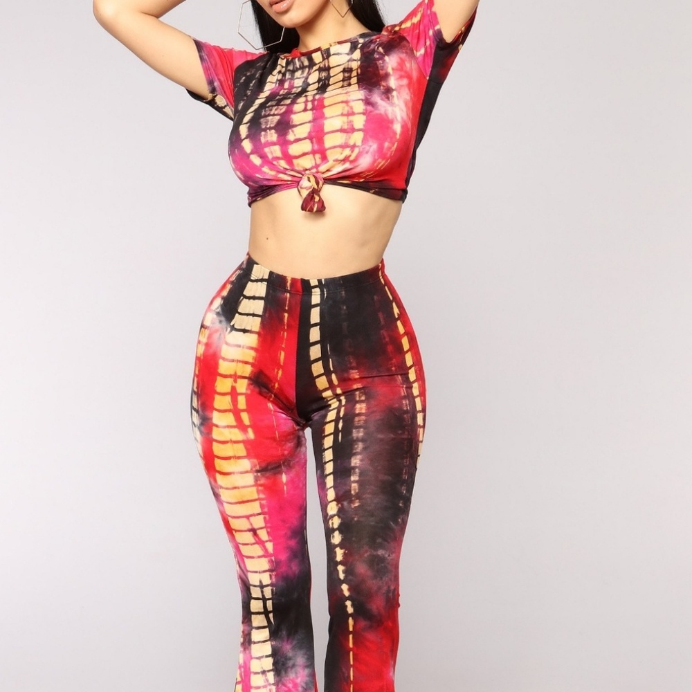 Fashion Nova 2pc Pant Set
